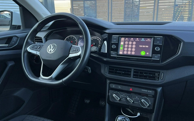 Volkswagen T-Cross cena 71900 przebieg: 57028, rok produkcji 2021 z Czeladź małe 631